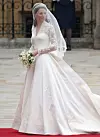 Vjenčanje Kate Middleton u travnju 2011., nosila je kreaciju kuće Alexander McQueen