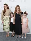 Lisa Marie Presley s kćerima Riley Keough, Finley i Harper Lockwood u Los Angelesu 2017.