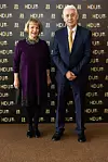 Vesna Pusić i Hrvoje Markulj