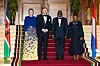 Elegantna kombinacija upotpunjena kraljevskim dijamantima za svečani banket - kraljica Maxima, kralj Willem-Alexander, kenijski predsjednik William Ruto i prva dama Rachel Ruto