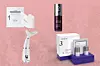 1. Platysma maska s biljnim i morskim esencijama za lifting podbratka i redefiniranje ovala lica, 36€ Biologique Recherche; 2. Institute Solutions Y-Lifting peptidni serum za preoblikovanje kontura lica, podbratka i vrata 74,49€ Dr Irena Eris; 3. Global Lift V-Shape 15-dnevni tretman za lifting vrata i podbratka sadrži serum, kremu i dvije maske 66,10€ Skeyndor; 4. Kinred Jawl Reducer uređaj s trostrukom tehnologijom za obnavljanje i učvršćivanje kože pomoću masaže, topline i LED svjetlosti, 78,27€ InnovaGoods