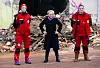 Svjetlana Blažević, Kristinka Šćavina i Ana Radić, nakon razornog potresa u Petrinji.