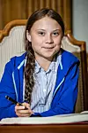 Greta Thunberg kao 15-godišnjakinja je u kolovozu 2018. pokrenula je štrajk za klimu.