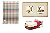 Deka od mješavine vuna Acne Studios; Matches Fashion (550 eura)/ deka od poliestera i svile Burberry; Farfetch (1,350 funti)/ patchwork deka Etro; Farfetch (2,475 funti)