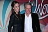 English actor Hugh Grant and his wife Anna Elisabet Eberstein pose on the red carpet upon arrival for the Premiere of the film ”Wonka” at the UGC Normandie cinema in Paris, on December 1, 2023. (Photo by Thomas SAMSON/AFP)