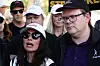Fran Drescher s glavnim sindikalnim pregovaračem Duncanom Crabtree-Irelandom