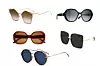 Sunčane naočale s ukrasnim okvirima Fendi; Ghetaldus Optika (2727 kn)/ sunčane naočale sa sjajnim ljuskicama Chanel (570 eura)/ sunčane naočale od acetata Mango (99,90 kn)/ sunčane naočale velikih okvira Gucci; Optika Anda (cijena na upit)/ sunčane naočale okruglih okvira Christian Dior; Ghetaldus Optika (3456 kn)