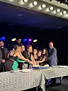 Rezanje torte nakon premijerne izvedbe