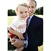 Drugi rođendan obilježen je fotografijom snimljenom na krštenju princeze Charlotte