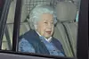 Queen Elizabeth II leaves Buckingham Palace, London, for Windsor Castle to socially distance herself amid the coronavirus pandemic., Image: 507751900, License: Rights-managed, Restrictions: , Model Release: no, Credit line: Aaron Chown / PA Images / Profimedia
