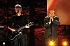 Glazbenik Jon Bon Jovi i Gilbert Gottfried na nastupu 'Night of Too Many Stars' u New Yorku 2015.