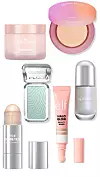 GinZing Glow-Boosting gel-krema s ekstraktima ginsenga, kofeina i krastavca, nijansa Pearl Glow, 40 € ORIGINS/ Glow-La-La highlighter daje koži staklast sjaj, nijansa Luna, 43,99 € BENEFIT/ Highlighter u sticku Solar Glow 24,95 € KYLIE COSMETICS/ Buttermelt Highlighter s kremastom teksturom na bazi biljnih maslaca, nijansa Butta Mint, 11,95 € NYX/ Halo Glow Beauty Wand tekući highlighter sa spužvastim aplikatorom, nijansa IRL Angel, 12,19 € E.L.F./ Dreamglow Highlight Serum obogaćen je pigmentima kristalnog sjaja, peptidima i hijaluronskom kiselinom, 26 € R.E.M. BEAUTY