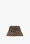 Reiss PALOMA POLKA-DOT BUCKET - Šešir - chocolate - prije 74, sada 59 eura
