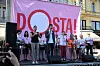 Prosvjed na Trgu bana Josipa Jelačića.