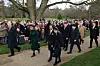 Princ Andrew, Sarah Ferguson, princeza Beatrice sa suprugom i drugi članovi kraljevske obitelji