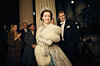 Claire Foy i Matt Smith na setu serije