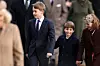 Princ George, princ Louis i Mia Tindall