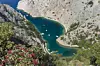 Shipwreck in Zavratnica bay near Jablanac, Croatia