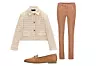 PRIJEDLOG STYLINGA: Kratka jakna od tvida 49,95 € (376,35 kn) ZARA/Uske traperice 111,35 € (838,97 kn) BETTY BARCLAY/Mokasinke Tamaris od brušene kože 69,95 € (527,04 kn) RODEA