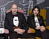 Zagreb, 090320. Nova Ves. U dvorani 3 Kaptol Boutique Cinema u drustvu mnogih poznatih i slavnih premijerno je prikazan dokumentarni film Radja, o nasem slavnom kosarkasu Dini Radji. Na fotografiji: Ana Hanzekovic u drustvu Dine i Viktorije Radje. Foto: Darko Tomas / CROPIX