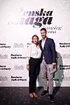 Renata Matusinović u društvu Ivana Vukušića na panelu Gloria Business Talk&Party.