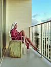 Urška Sršen s terase svoje sobe uživala je u pogledu na ocean