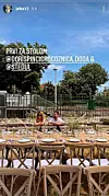 Doris Pinčić i Jan Štedul došli su među prvima na vjenčanje Jelene Veljače i Vita Turšića.