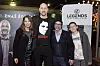 Zagreb, 090320. Nova Ves. U dvorani 3 Kaptol Boutique Cinema u drustvu mnogih poznatih i slavnih premijerno je prikazan dokumentarni film Radja, o nasem slavnom kosarkasu Dini Radji. Na fotografiji: Mia Kovacic, Dino Radja, Sinisa Glumicic sa sinom. Foto: Darko Tomas / CROPIX