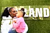 AUCKLAND, NEW ZEALAND - JANUARY 12: Serena Williams of the USA celebrates with daughter Alexis Olympia after winning the final match against Jessica Pegula of USA at ASB Tennis Centre on January 12, 2020 in Auckland, New Zealand. (Photo by Hannah Peters/Getty Images)