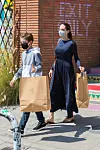 EXCLUSIVE: Angelina Jolie and her son Knox go to Wacko and Blue Rooster art supplies. 11 Jul 2020,Image: 542098218, License: Rights-managed, Restrictions: World Rights, Model Release: no, Credit line: Mr. E /P &P/ MEGA / The Mega Agency / Profimedia