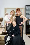 Tereza Begović, Mija Begović, Maja Lena Lopatny i njezina kći Mabel Lopatny Šeparović
