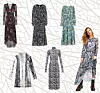 Haljina s printom ruža Ganni; Garderoba Concept Store/ drapirane haljine s uzorkom u crnoj i plavoj boji H&M (34,99 eura)/ mini haljina tie-dye uzorka Stradivarius (119,90 kn)/ haljina s printom zebre Staud; Matches Fashion (82 eura, snižena cijena)/ maxi haljina s uzorkom Noisy May; Asos (23,14 funti)