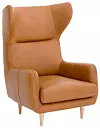 Fotelja od smeđe kože, 5999 kn/795,01 €, LESNINA