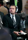 PARIS, FRANCE - DECEMBER 04: US actor Leonardo DiCaprio attends a Summit of Local elected for Climate at the Paris city hall on December 04, 2015 in Paris, France. Thousand mayors from different cities gather at the Paris city hall during the COP21, Paris Climate Conference. (Photo by Thierry Chesnot/Getty Images)