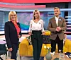 Maja Ciglenečki, Zrinka Štimac i Davor Meštrović u emisiji 'Dobro jutro, Hrvatska'.