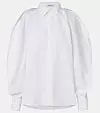 Alaïa pamučna bijela košulja (1300 eura)