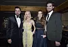 Promocija novog albuma 2Cellosa 2017. - Stjepan Hauser s Jelenom Rozgom i Luka Šulić s Tamarom, sadašnjom suprugom