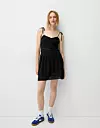 Bershka Rustična mini haljina (18,19 eura)