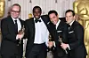 S ekipom dokumentarca ‘Undefeated‘ - Richardom Middlemasom, TJ Martinom i Danom Lindsayem - za koji je kao producent nagrađen Oscarom 2012