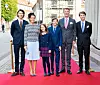 Princ Joachim i princeza Marie, te djeca Nikolai, Felix, Henrik i Athena na proslavi kraljičinog zlatnog jubileja