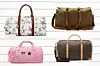 Vikend torba Anastasia; Tamaris; About You (755,00 kn)/Platnena vikend torba s kožnim detaljima Massimo Dutti (1.399,00 kn)/Torba za vikend Chiara Ferragni (1.539,00 kn)/Torba za vikend Liuto; Valentino Bags; Zalando (1.499,00 kn)