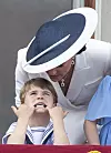 S mamom Kate na paradi Trooping the Colour prije četiri godine