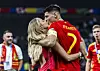 Alvaro Morata sa suprugom Alice