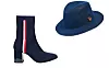 Gležnjače od sintetičkog pletiva 769 kn TOMMY HILFIGER; Pusteni šešir Barbour 620 kn, FIVE STAR FASHION