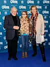 David Jason s kćeri Sophie Mae i suprugom Gill Hinchcliffe 2014., na premijeri predstave ‘Cirque Du Soleil: Quidam‘ u Londonu