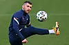 PAUL ELLIS AFP Croatia's forward Ante Rebic takes part in their MD-1 training session at Firhill Stadium in Glasgow on June 21, 2021, the eve of their UEFA EURO 2020 Group D football match against Scotland. (Photo by Paul ELLIS/AFP)