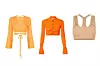 Pleteni top Cult Gaia; farfetch (489 eura)/ kratki kardigan A.L.C.; Net-a-Porter (2147 kn)/ rebrasti top Dion Lee; Farfetch (297 eura)