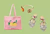 Torba Fiorucci od frotira 55 € ZALANDO.HR/ Prsten Fable England od metala s emajlom 45 € ZALANDO.HR/ Kožnate sandale Martini s motivom maslina 699,95 € CHARLOTTEOLYMPIA.COM