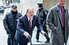 NEW YORK, NEW YORK - JANUARY 28: Harvey Weinstein arrives in court on January 28, 2020 in New York City. Weinstein, a movie producer whose alleged sexual misconduct helped spark the #MeToo movement, pleaded not-guilty on five counts of rape and sexual assault against two unnamed women and faces a possible life sentence in prison. (Photo by Roy Rochlin/Getty Images)