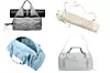 Torba za jogu s pretincem za prostirku Y.U.M.C.; Amazon (195,00 kn)/Arizona Yoga Mat Bag; Free People (685,20 kn)/Sportska torba Nike; About You (379,00 kn)/Torba za trening Everyday Holdall; Gymshark (288,45 kn)